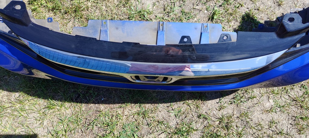 фото №8, Honda jazz iii lift 17- решётка радиатора бампера перед хороший