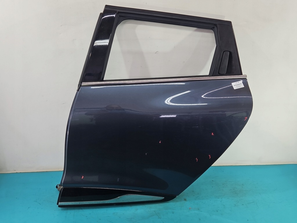 фото №2, Дверь задняя левая renault clio iv 16-20 kombi 5d szary tekpn