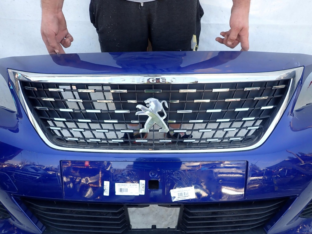 фото №9, Peugeot 3008 ii 16- бампер перед передний 4pdc