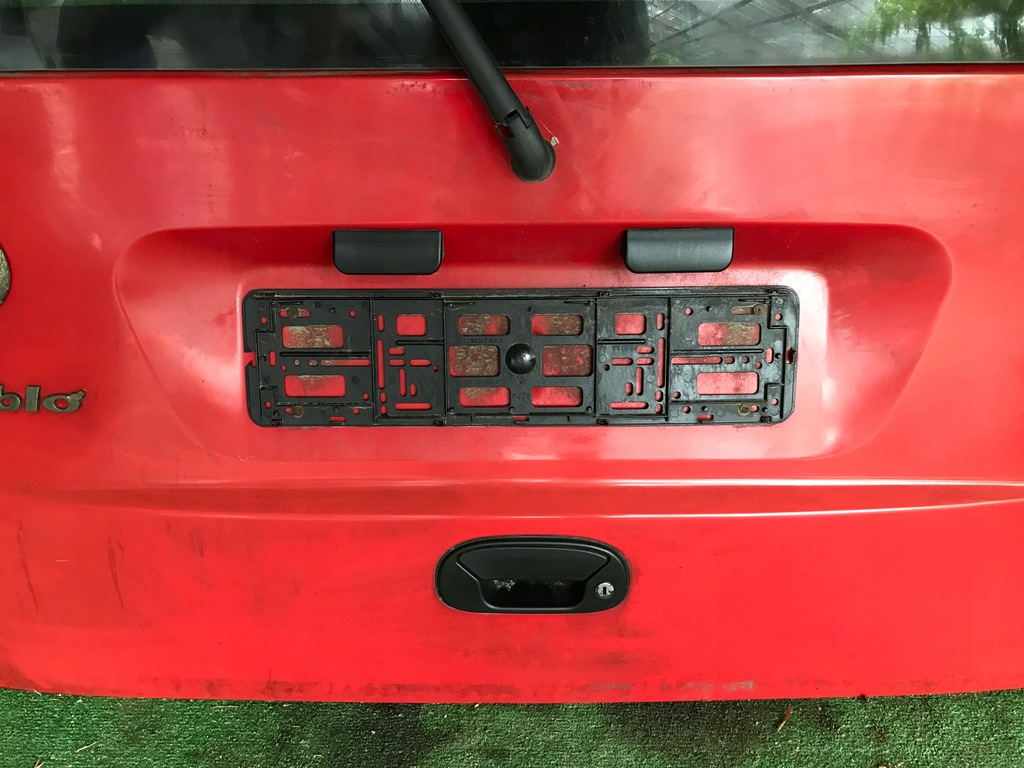 фото №6, Кришка багажника задня задня fiat doblo i 199 w-wa