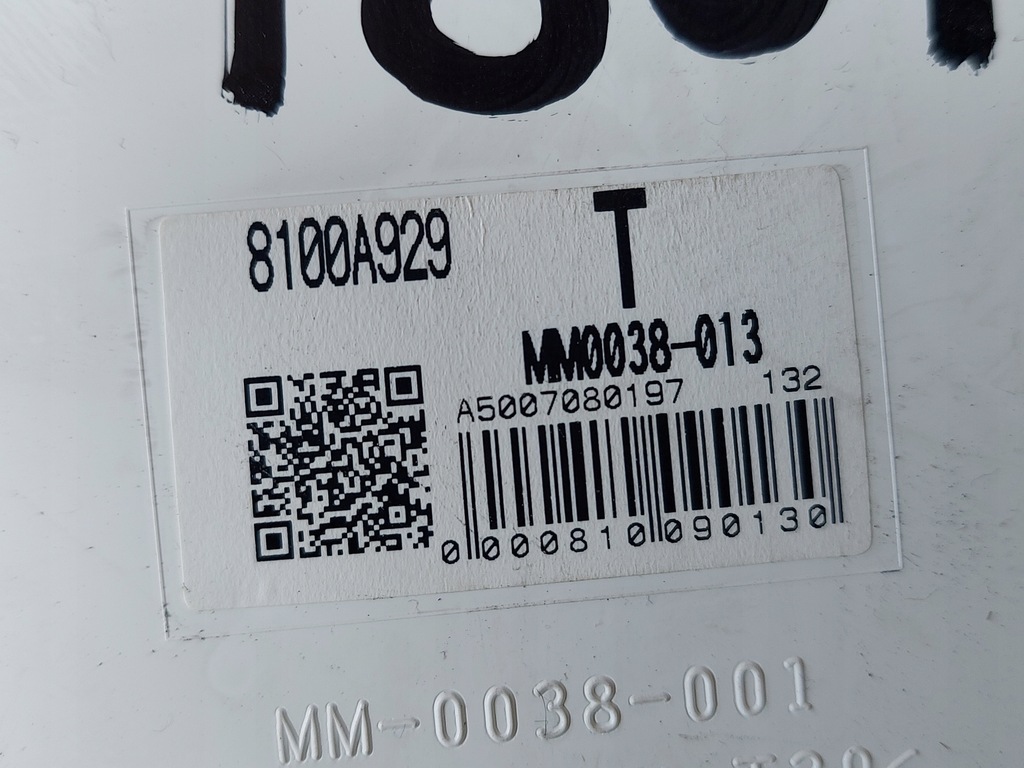 фото №12, Счетчик приборная панель mitsubishi colt 1.3 b 8100a929