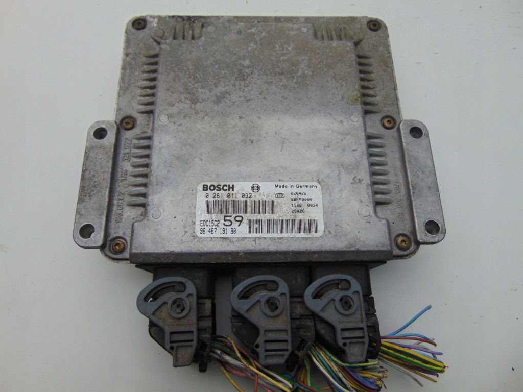 фото №1, Бортовой компьютер 0281011032 9646719180 citroen peugeot