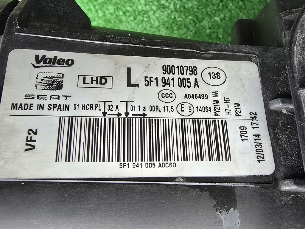 фото №5, Seat leon 3 iii лампа передняя