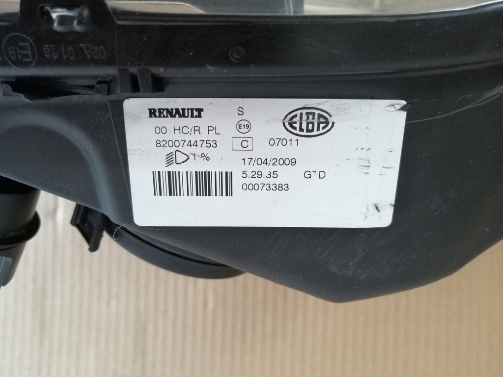 фото №3, Dacia logan лампа ліва перед