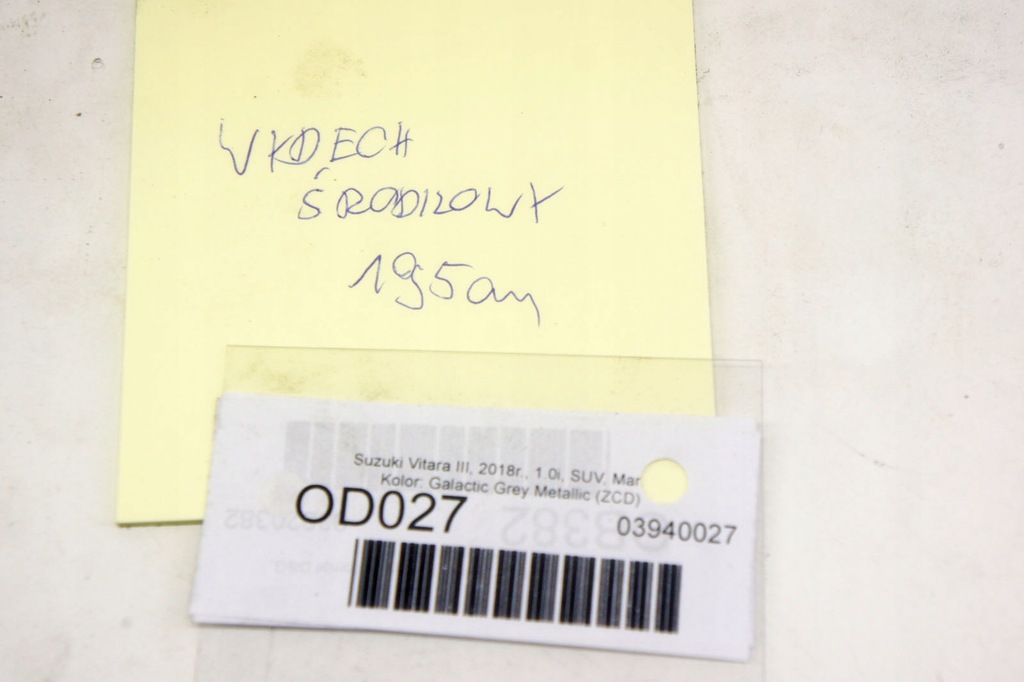 фото №6, Od027 suzuki vitara iii 1.0i гасник середній