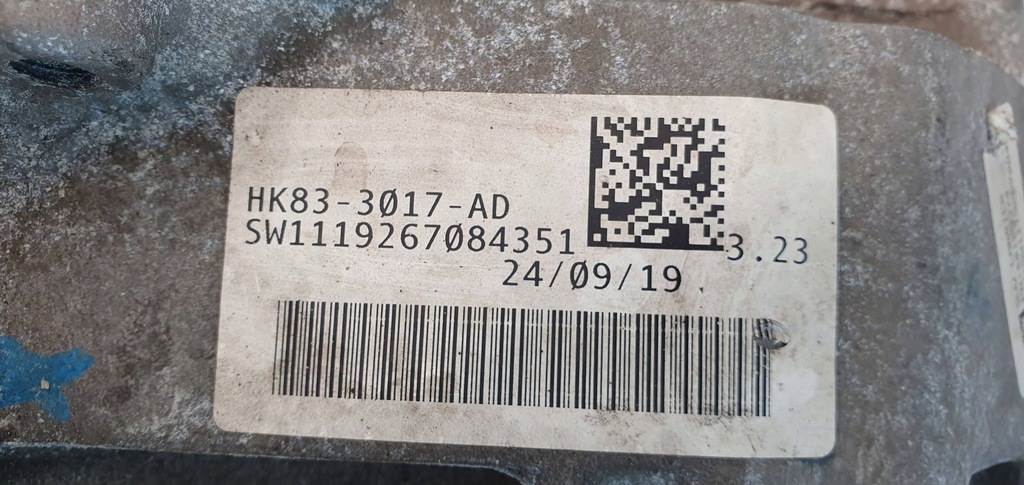 фото №7, Jaguar f-pace 2.0d hk833017ad передній міст диференціал