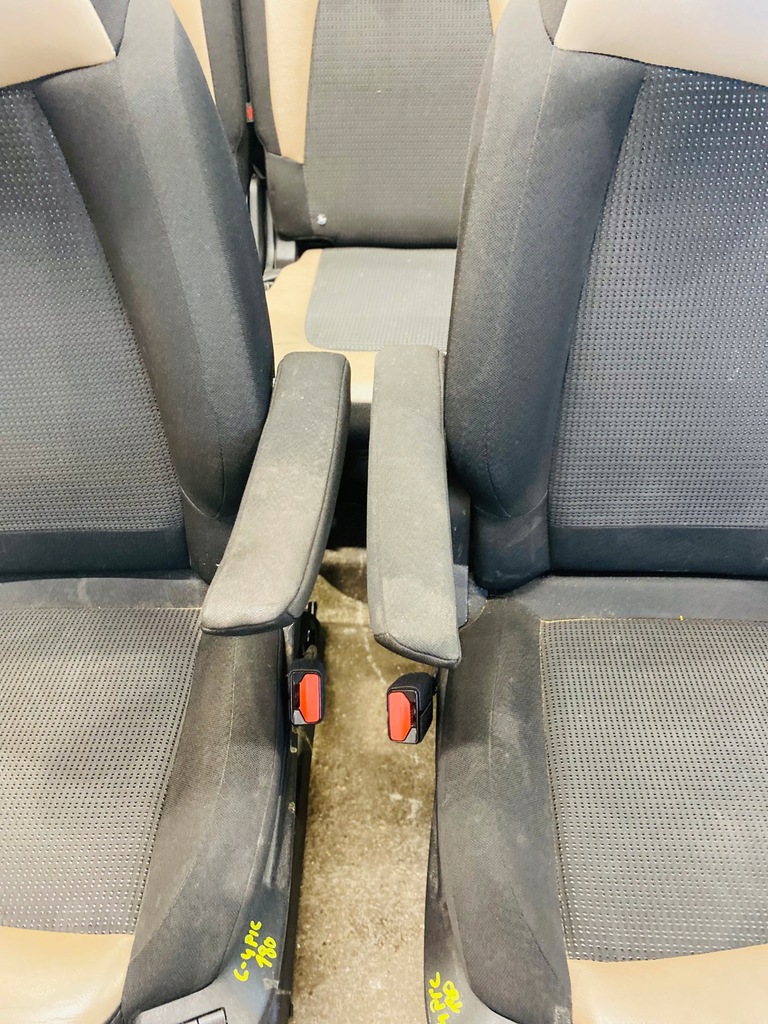 фото №6, Комплект сидений сиденья полукожа переходник c4 grand picasso ii 7 человек