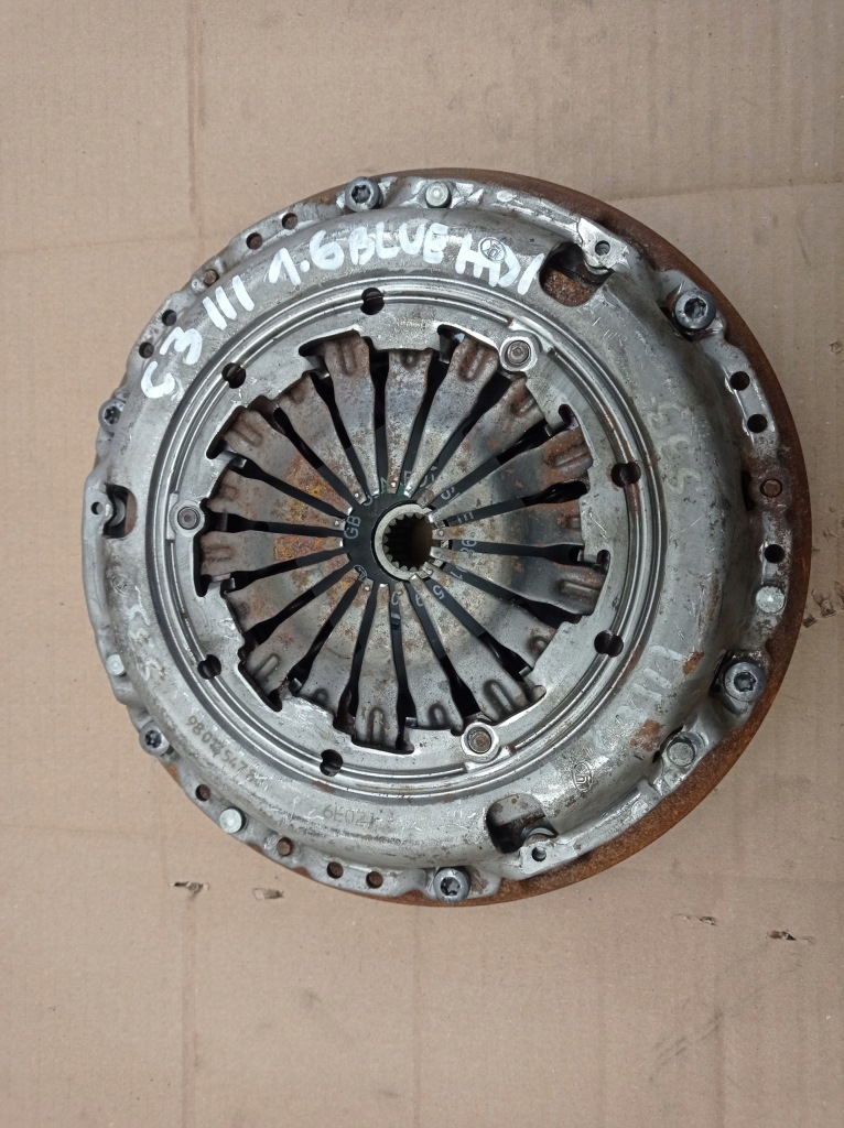 фото №1, Citroen c3 iii 1.6 blue hdi сцепление 9801354780