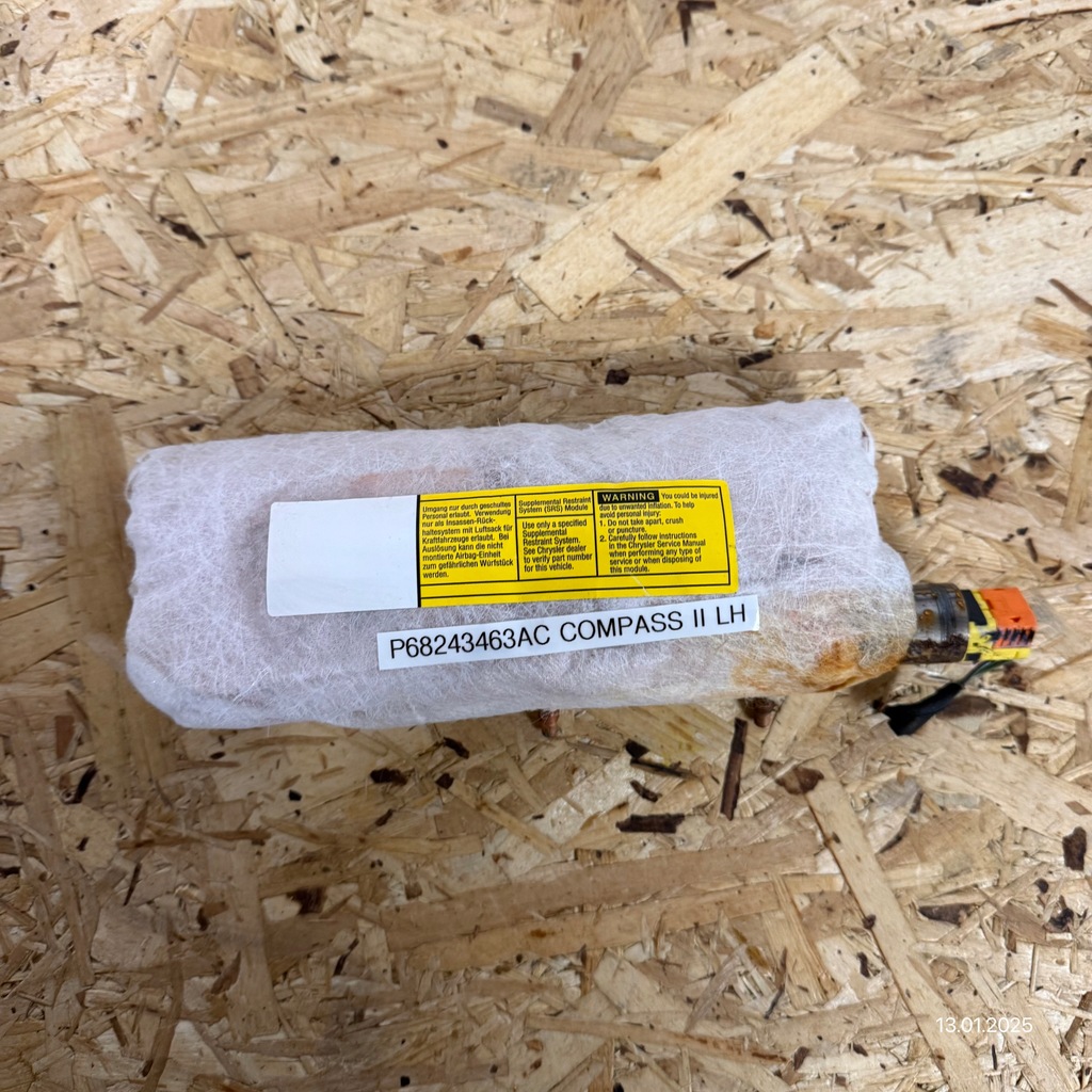 фото №1, Подушка сиденье подушка безопасности демонтаж jeep compass ii p68243463ac левая