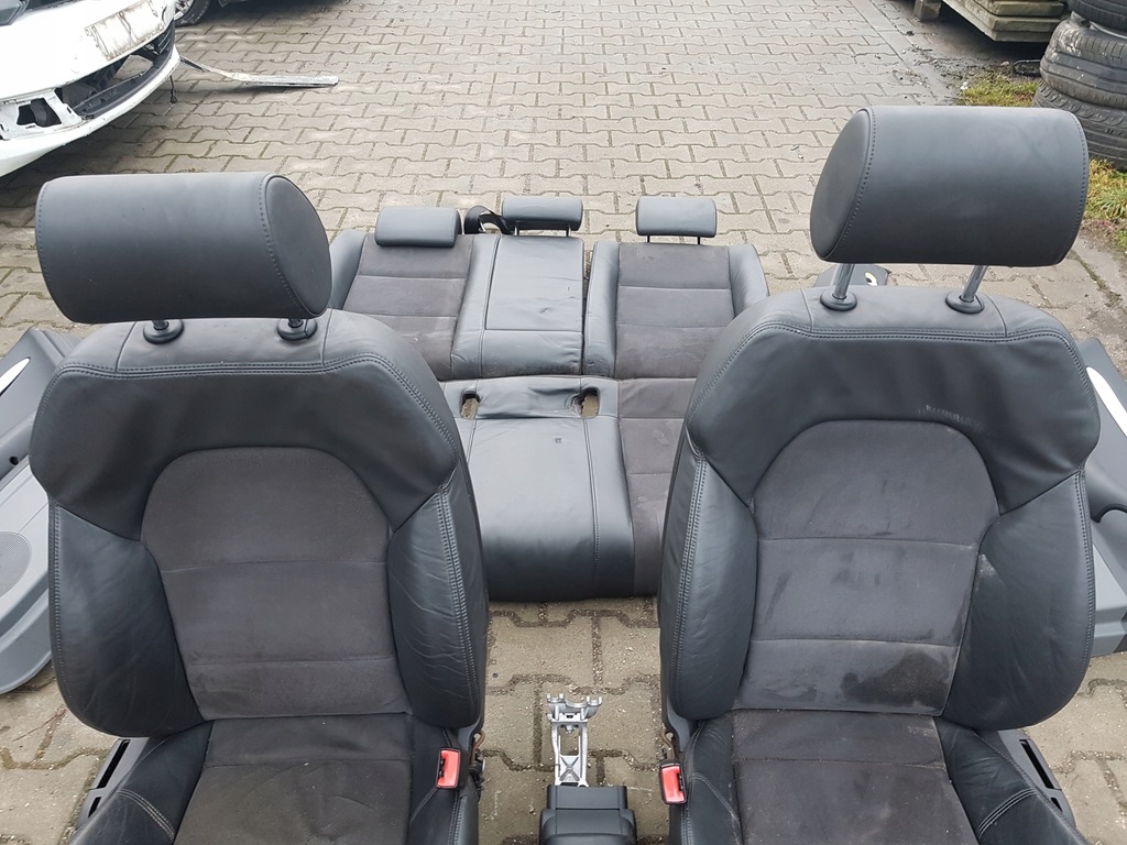 фото №7, Seat exeo 09-13 kombi сиденья заднее сиденье alcantara