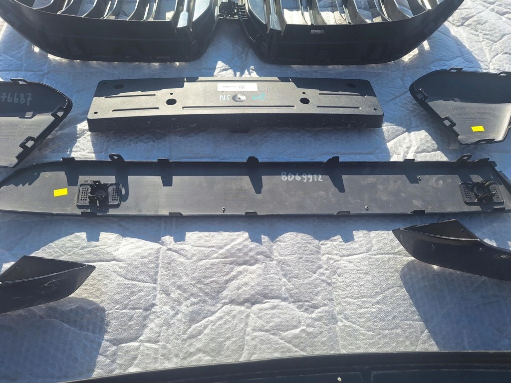 фото №10, Bmw x6m f96 m-power решітка радіатора решітка радіатора спойлер решітка захист бампер молдинг