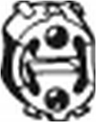 Купити Кронштейн глушника bosal 255162 255-162 bosa bosal