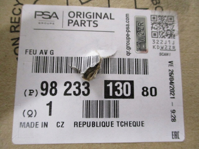 фото №14, Citroen c3 iii лампа рух dziennej led ліва nowa