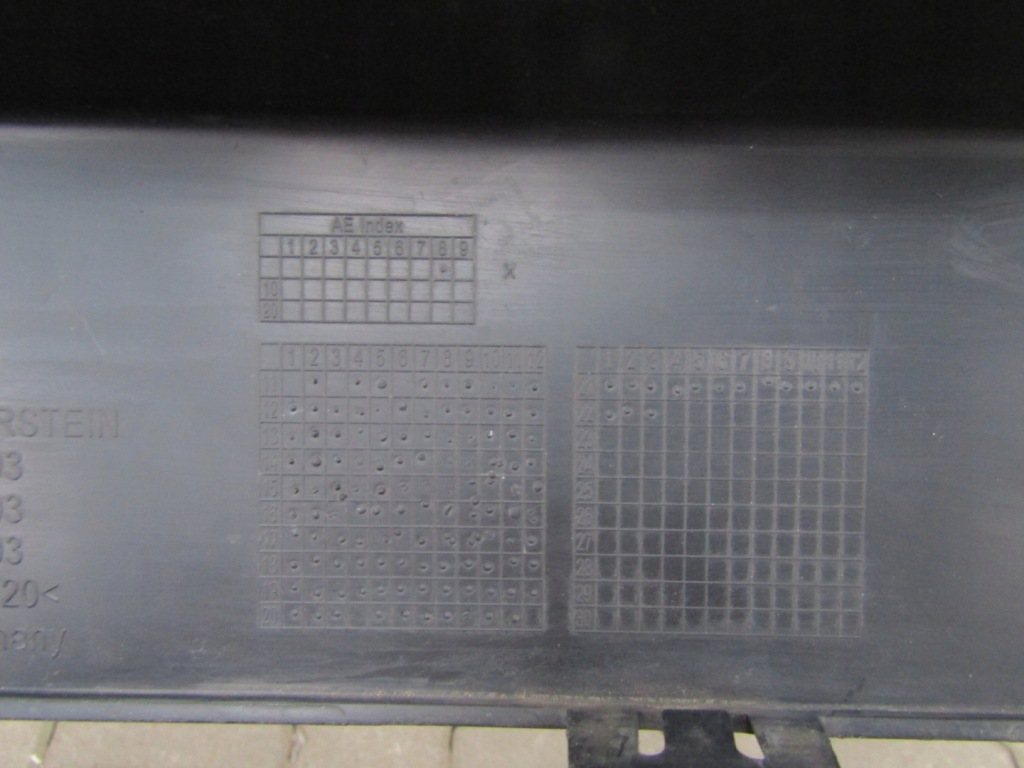 Решітка заглушка ліва бампера перед mercedes actros mp4 11- Доставка