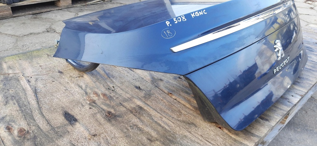 фото №6, Кришка багажника задня задня sedan kgnc peugeot 508 i