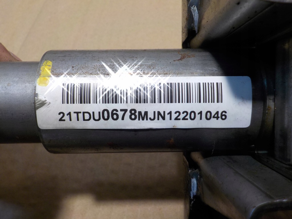 фото №7, Колонка ze замок зажигания chevrolet spark ls 1.0b 68km 2012r