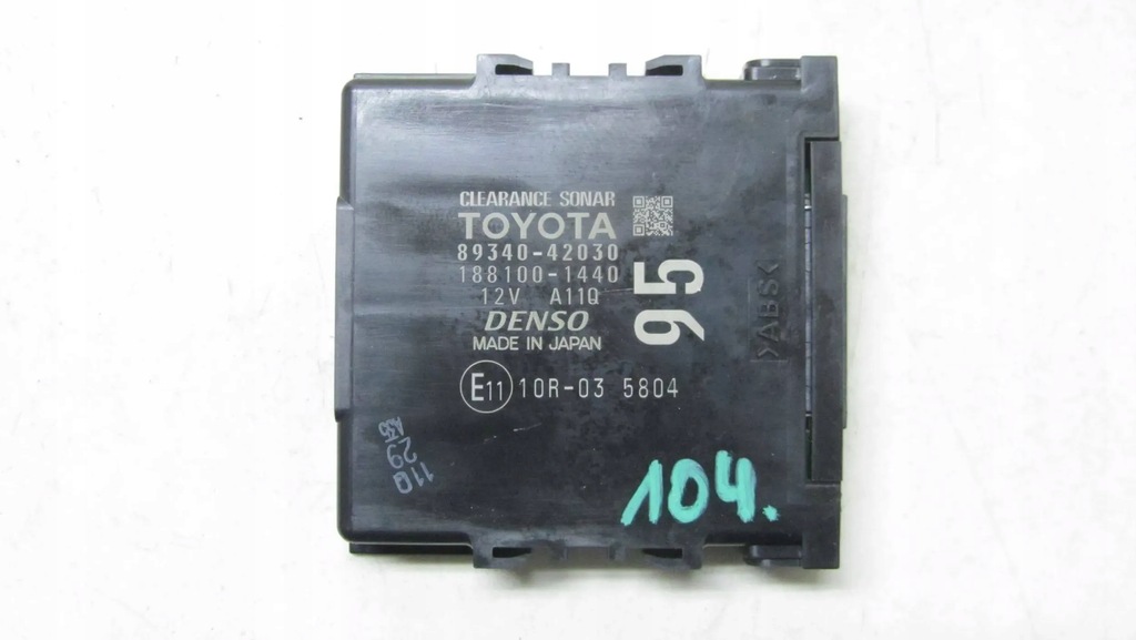 фото №1, Toyota rav-4 iv модуль блок управления 89340-42030