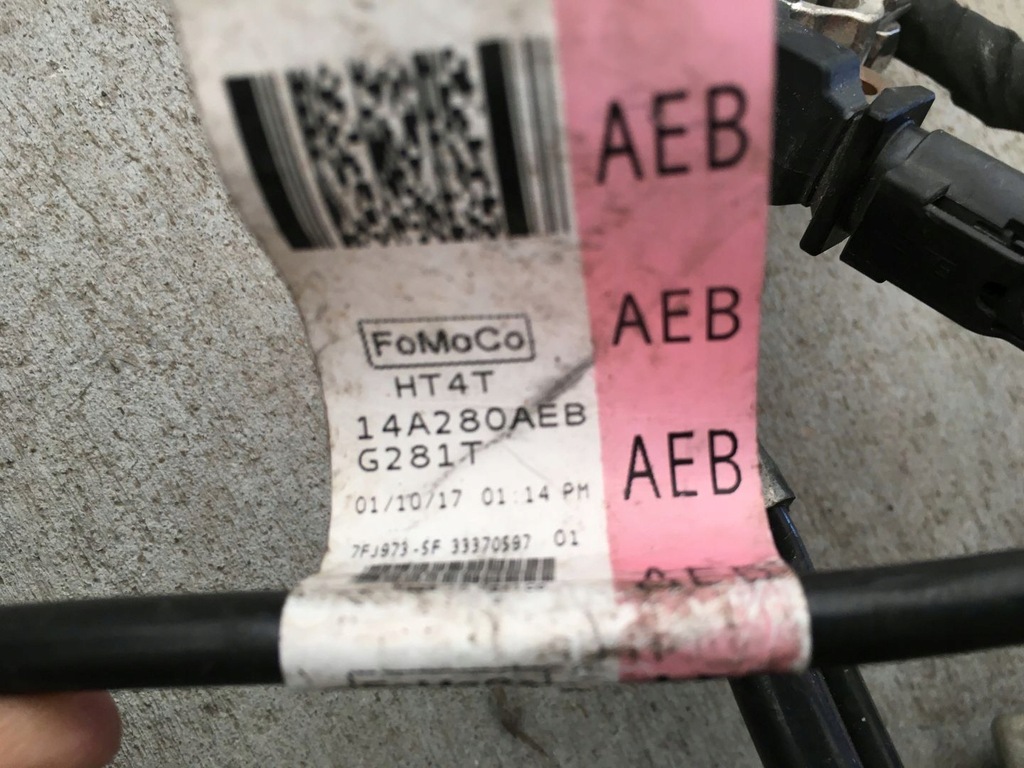 фото №6, Ford edge 15- жгут двигателя ht4t-14a280-aeb