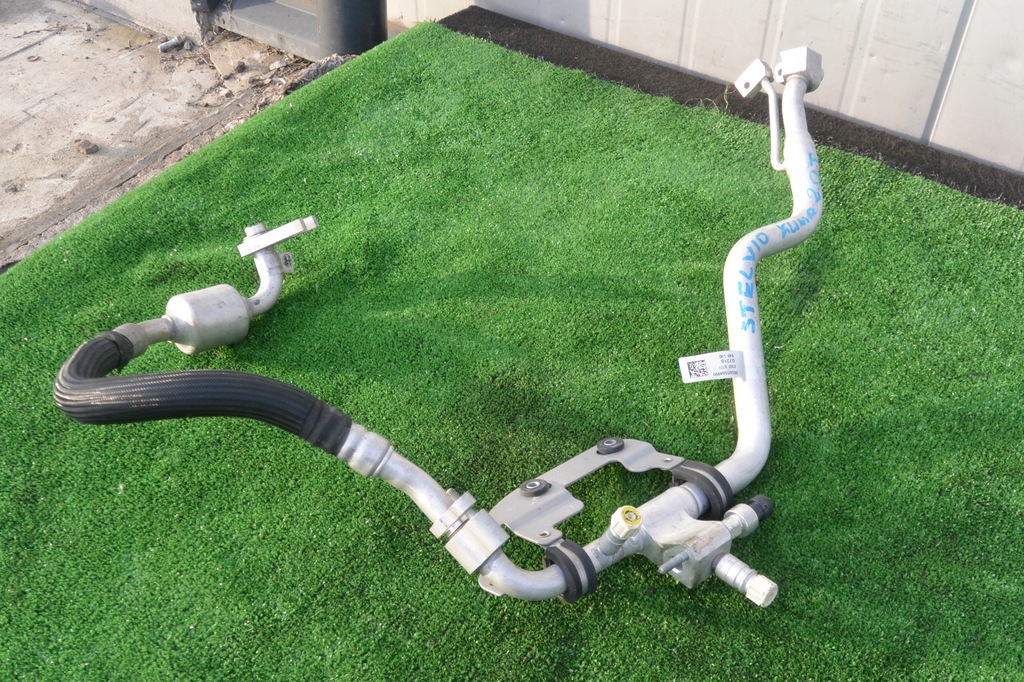 фото №8, Alfa romeo stelvio 2.0 трубка шланг кондиціонера