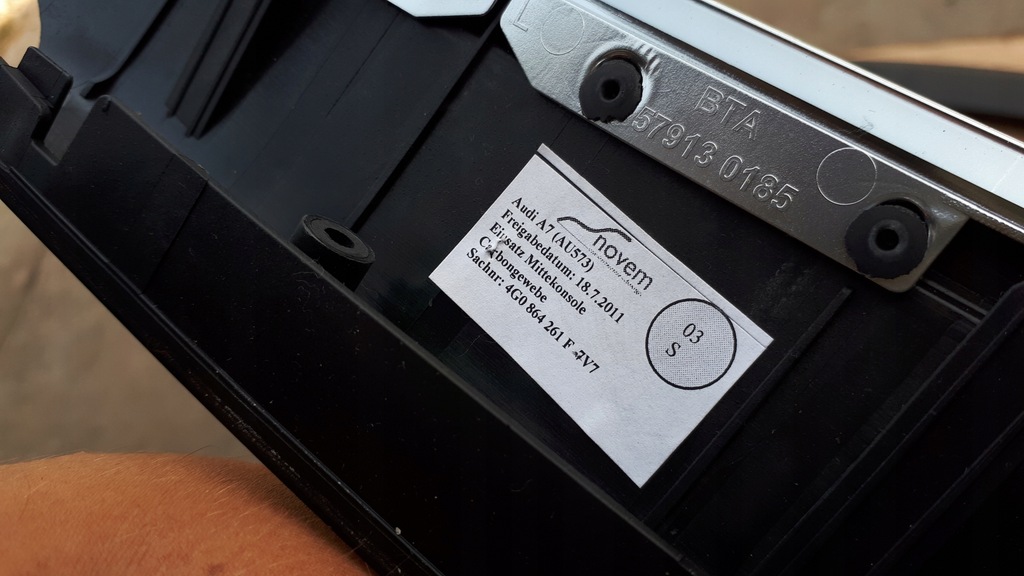 фото №12, S7 4g a7 декори накладки двері консолі карбон rs7