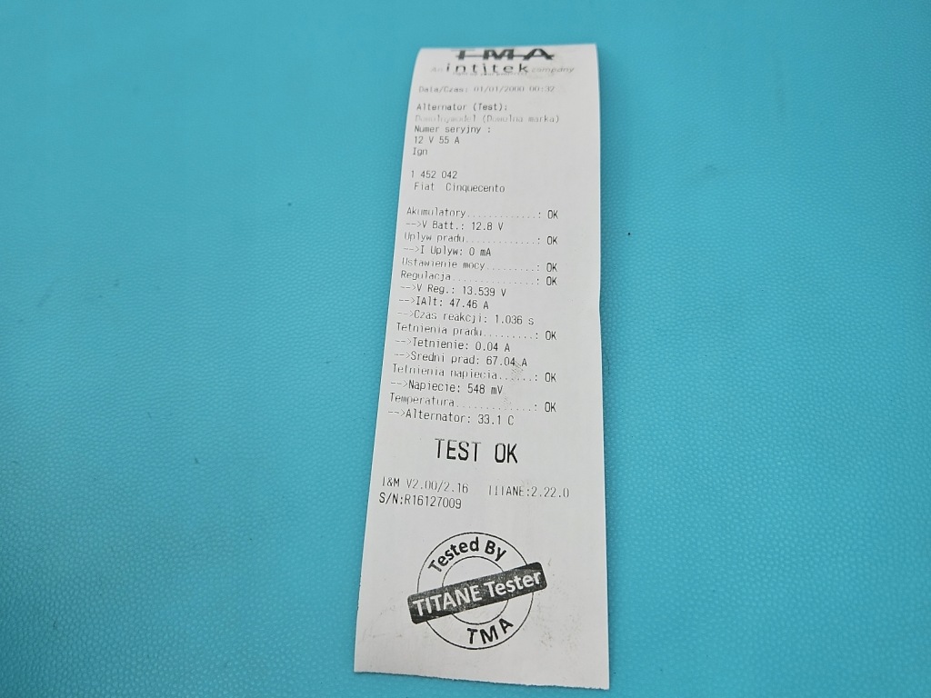 Test генератор fiat cinquecento 0.7 gaź Недорого