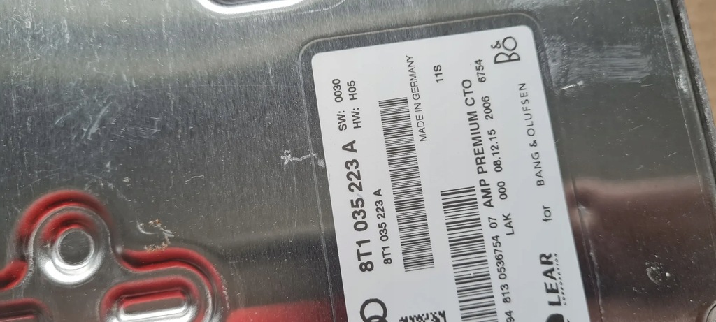 фото №10, Sq5 8r q5 усилитель bang olufsen 8t1035223a a4 b8