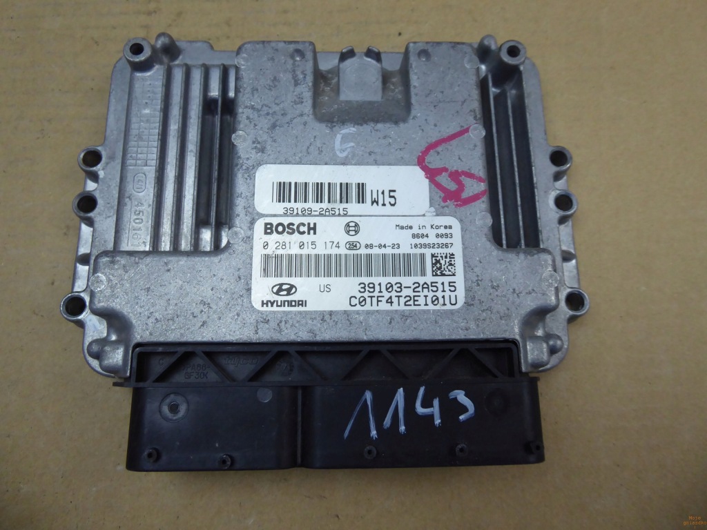 фото №1, Бортовой компьютер hyundai getz 1.5 crdi 0281015174