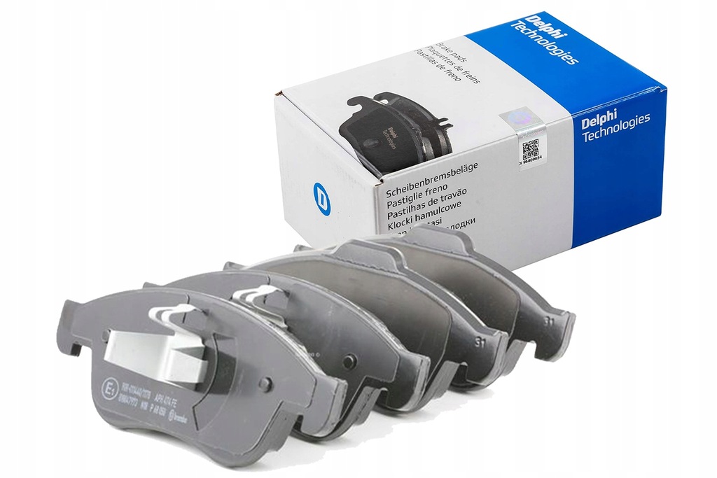 фото №10, Delphi гальмівні колодки ham.przod
