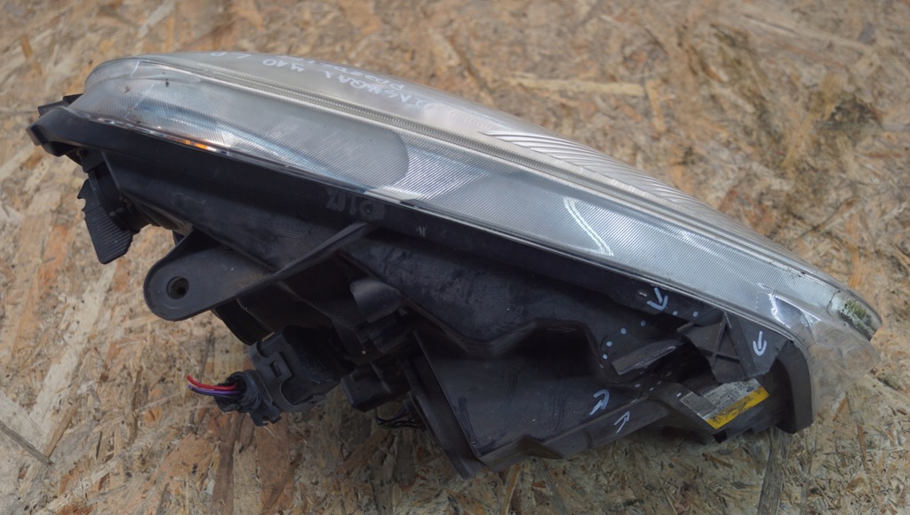 фото №9, Лампа левый перед nissan qashqai j10