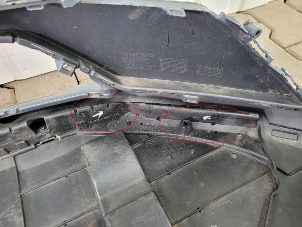 фото №5, Бампер перед volvo s90 v90 r design lift 20-