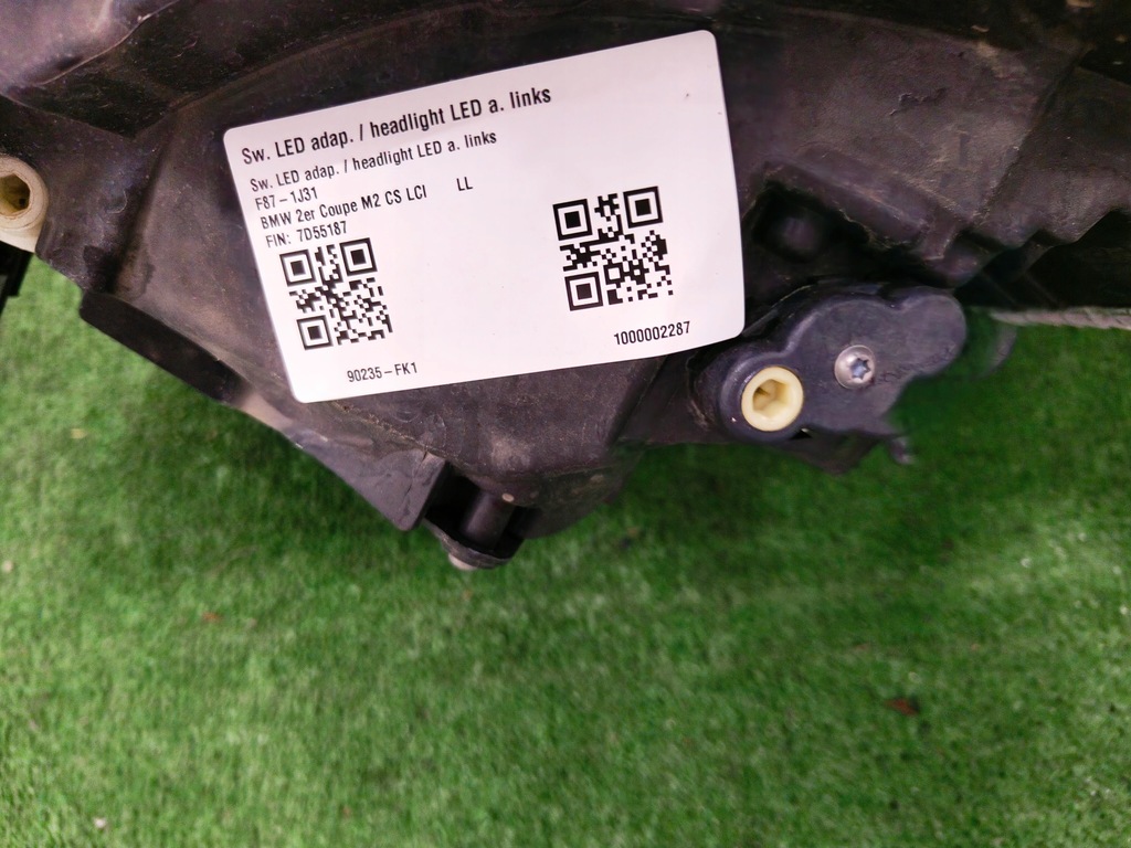 фото №6, Bmw 2 f22 m2 f87 lci лампа перед led адаптивный eu правая левая 8738685 8738686