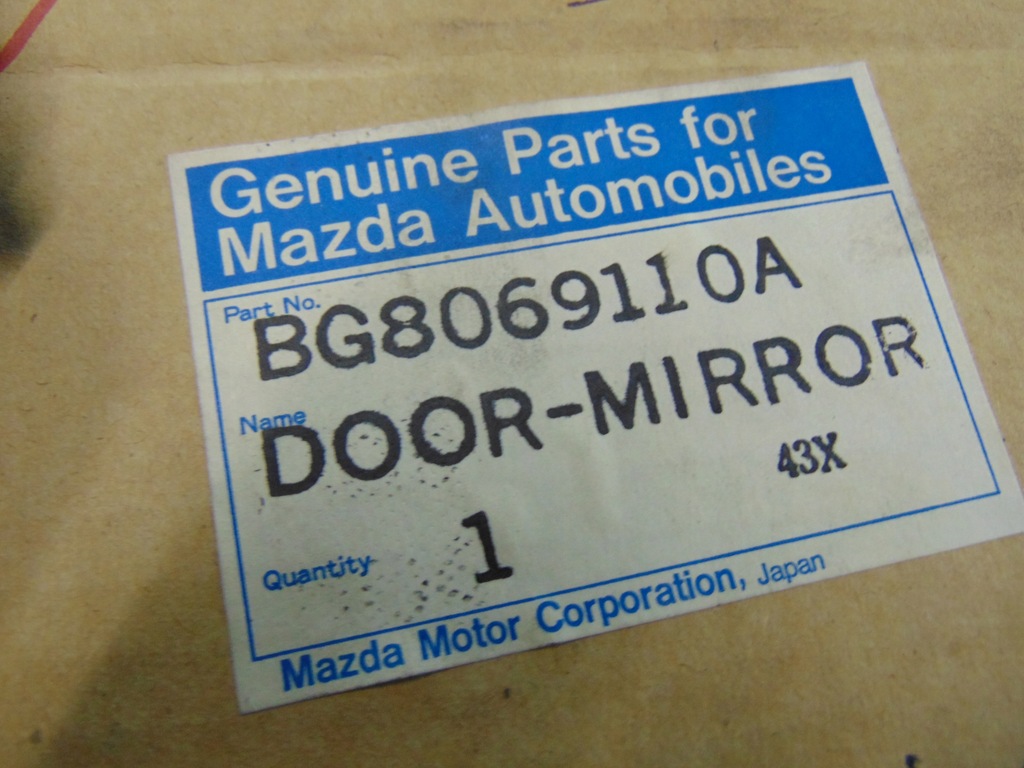 фото №8, Зеркало правое mazda 323 89-94 bg8069110a