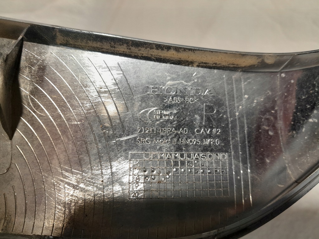 фото №6, Honda odyssey v 18- молдинг декоративна бампера хром 71211-thra-a0