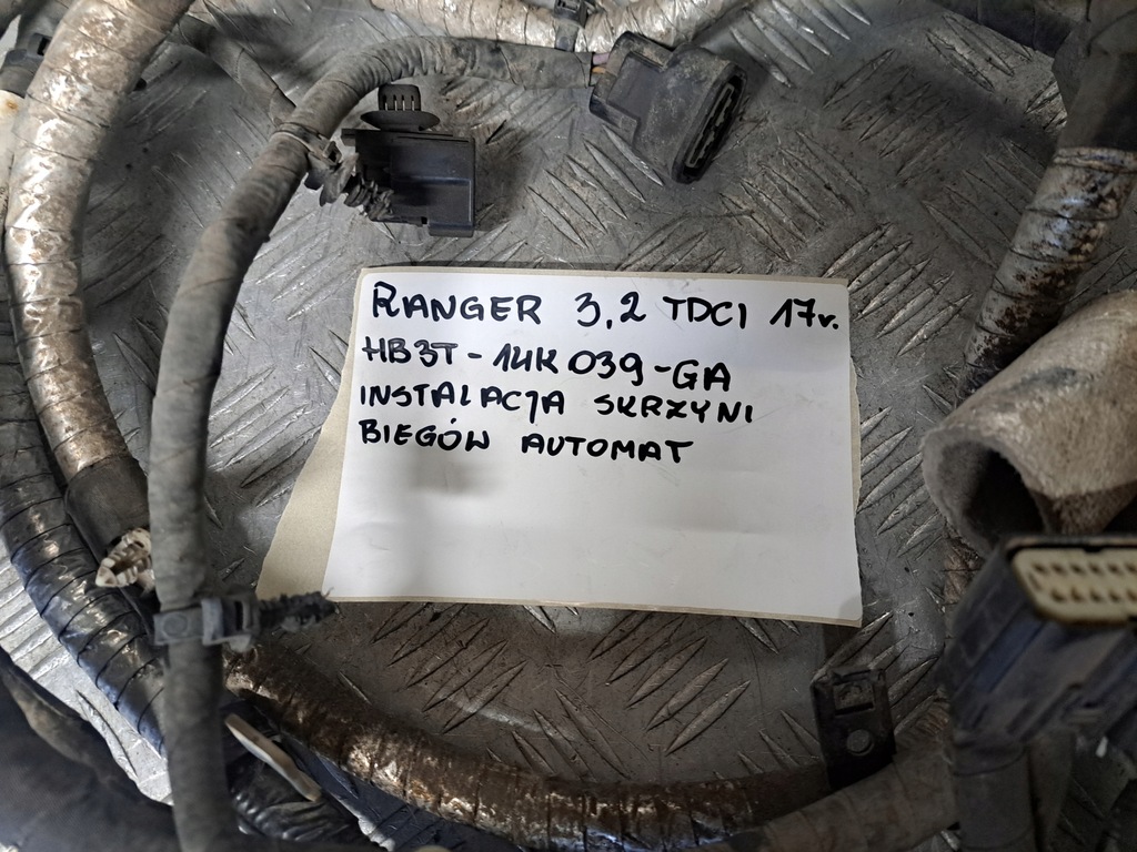 фото №7, Ford ranger iii 3.2 tdci электропроводка коробки передач автоматическая коробка передач hb3t-14k039-ga