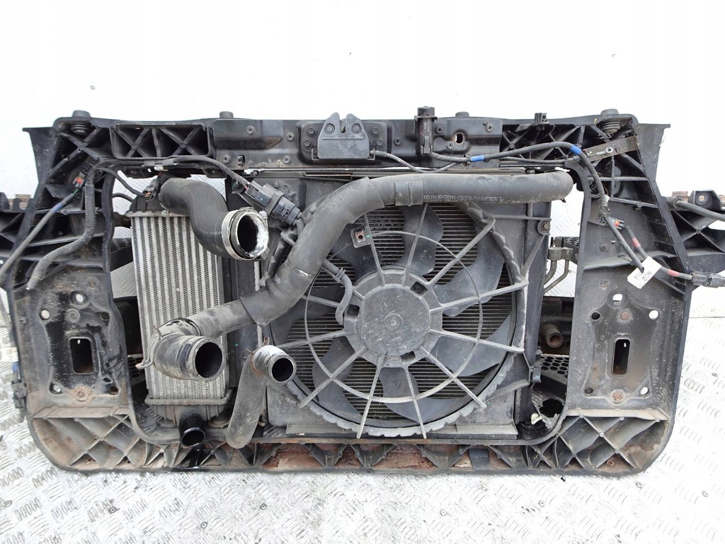 фото №10, Pas передній радіатор kpl. hyundai ix35 1.7 crdi 09-15r.