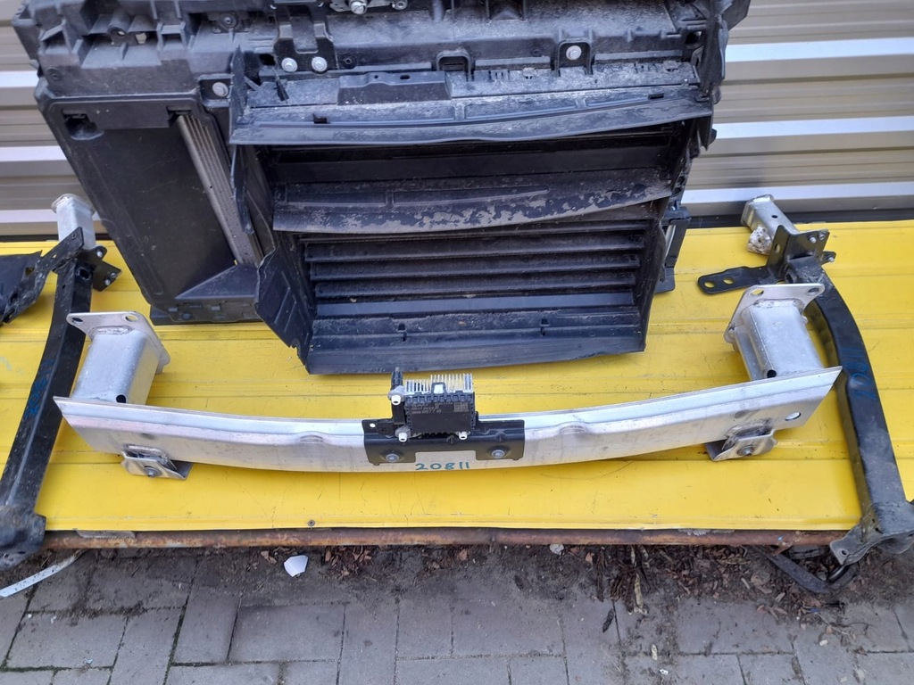 фото №7, Peugeot 208 ii e-208 pas перед балка радиатор радар 9832186380