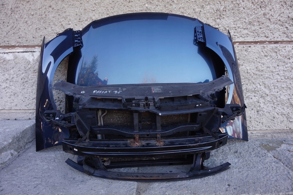 фото №8, Бампер капот крила kompletny перед vw passat b6