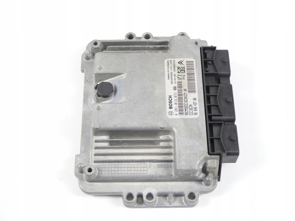 фото №9, Бортовой компьютер блок управления двигателя citroen c3 picasso 08-12r. 1.6 hdi