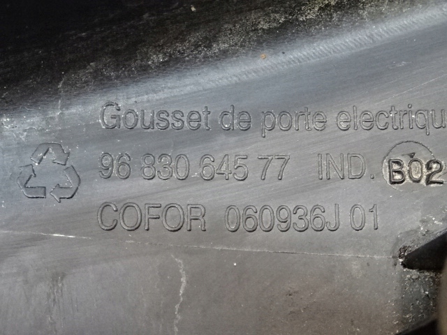 фото №5, Citroen berlingo peugeot partner iii правая защита заглушка зеркало