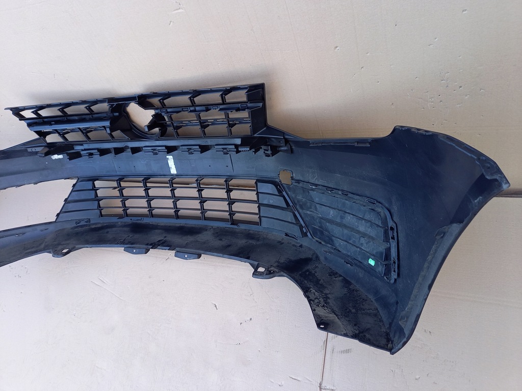 фото №9, Vw caddy 2k5 lift 15- бампер передний решётка oryg!