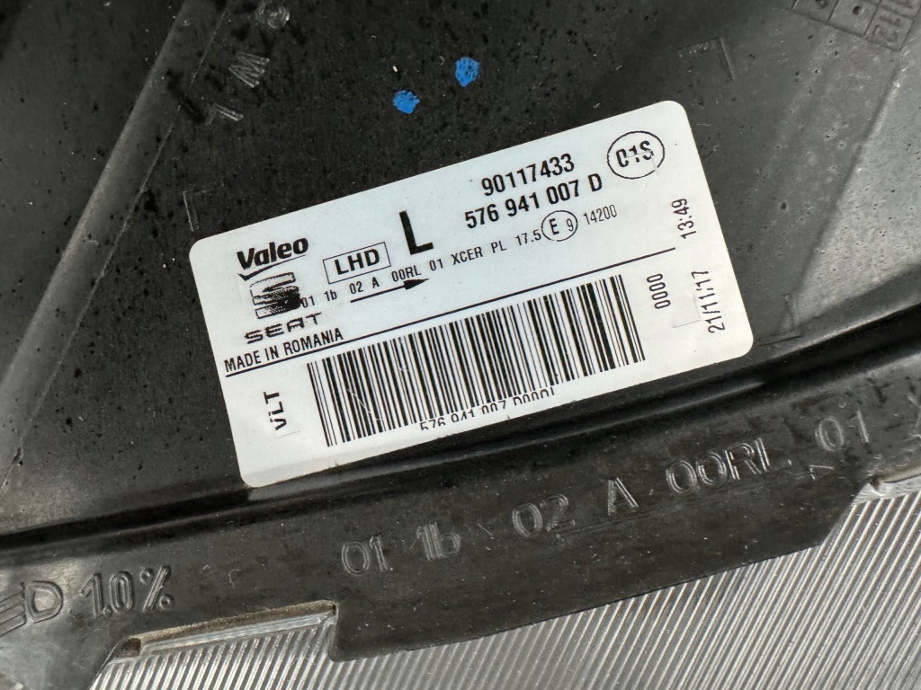 фото №4, Seat ateca ліва лампа full led