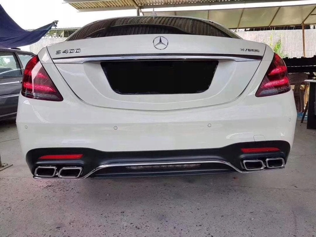 фото №15, Mercedes benz w222 s63 amg bodykit бамперы + лампы + пороги