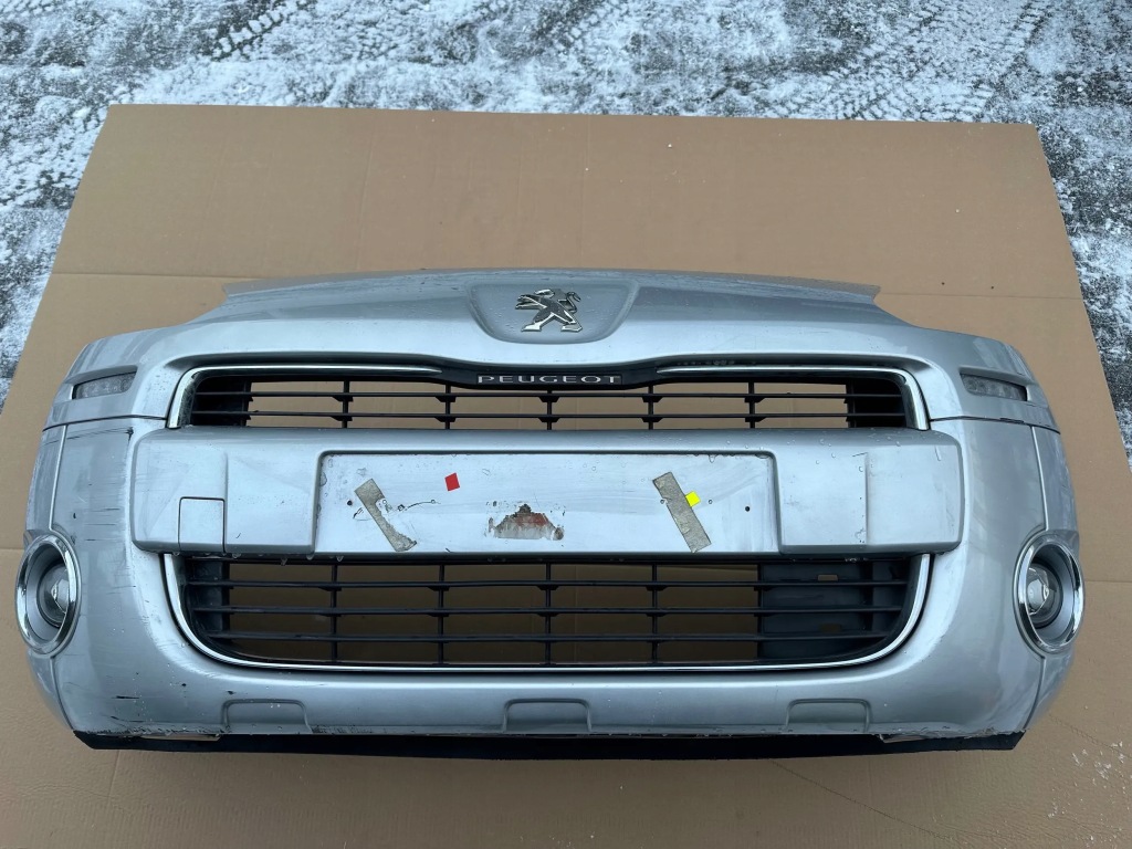 фото №1, Бампер peugeot partner iii lift 2013 led оригинал kompletny демонтаж