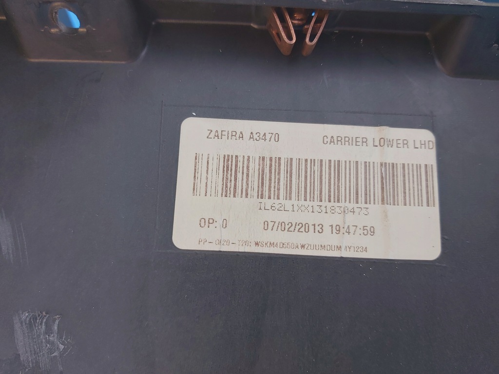 фото №9, Opel-części zafira c панель приладів консоль панель приладів подушка безпеки europa