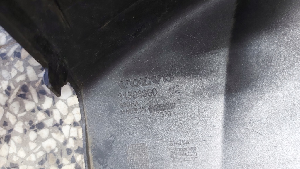 фото №14, Накладка спойлер бампера перед передняя volvo v90 cc cross country 16-