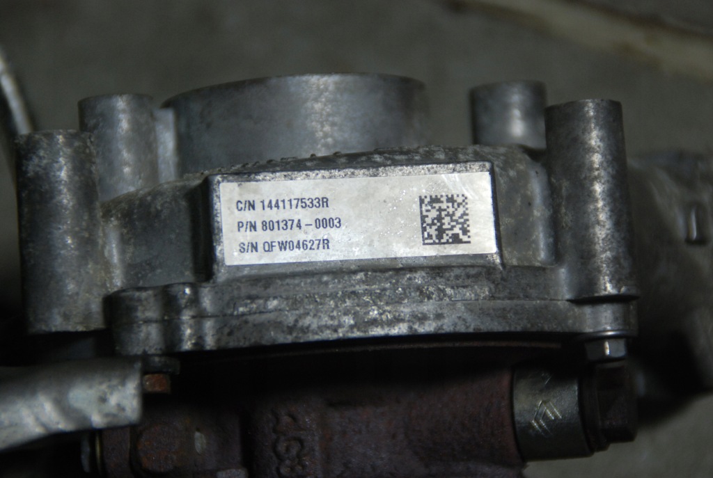 Турбіна renault 1.5 dci 144117533r Оригінал