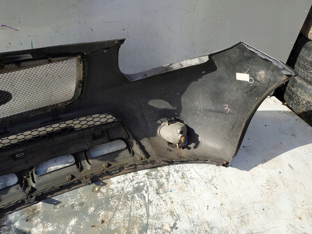 фото №8, Hyundai santa fe ii 2 06- бампер перед передній