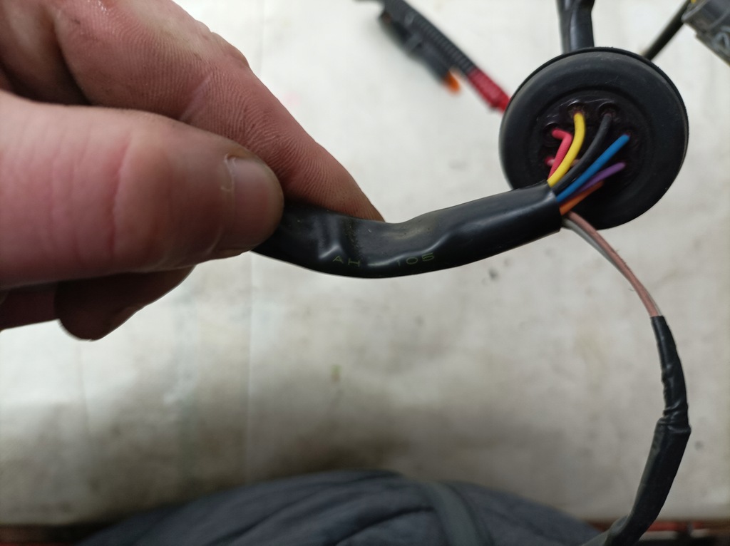 фото №9, Mazda 3 19- жгут электропроводка лампы левый перед