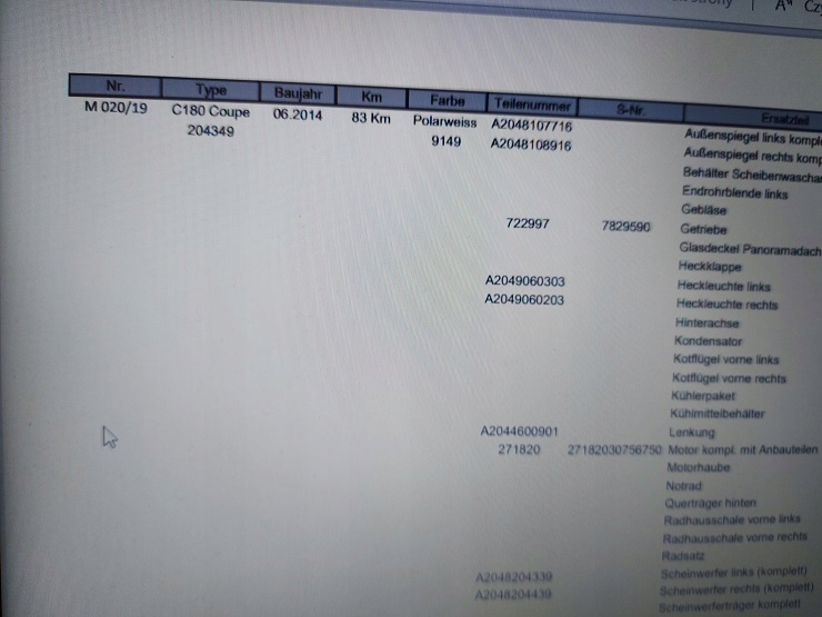 фото №6, Mercedes w204 радиатор интеркулер mercedes оригинальный номер a2045000000 ald-