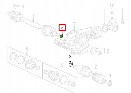 фото №7, Mercedes benz gl x164 блокировка полуось передней a1633370073 oem